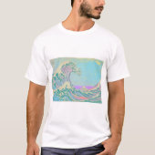 Great Wave Pastel T - Shirt (Vorderseite)
