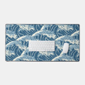 Great Wave Pattern Desk Mat Schreibtischunterlage (Tastatur & Maus)