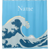 Great Wave Thunder_Cove Duschvorhang (Vorderseite)