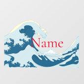 Great Wave Thunder_Cove Fensteraufkleber (Blatt)