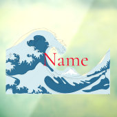 Great Wave Thunder_Cove Fensteraufkleber (Blatt 3)