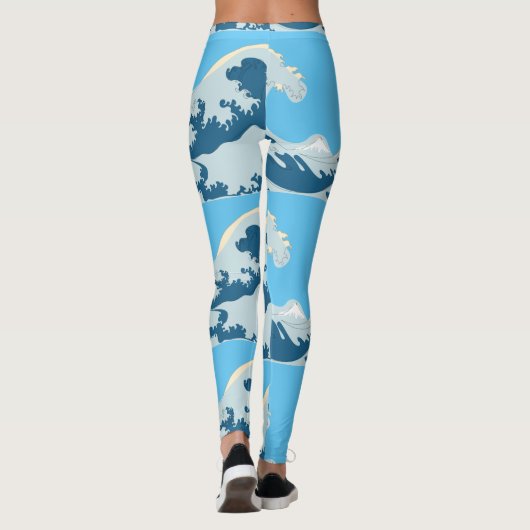 Great Wave Thunder_Cove Leggings (Rückseite)