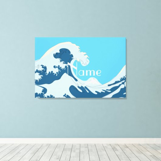 Great Wave Thunder_Cove Leinwanddruck (Insitu (Holzboden))