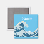 Great Wave Thunder_Cove Magnet (Vorderseite/Rückseite)