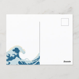 Great Wave Thunder_Cove Postkarte