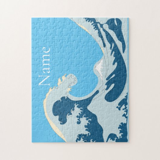 Great Wave Thunder_Cove Puzzle (Vertikal)