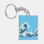 Great Wave Thunder_Cove Schlüsselanhänger (Vorderseite links)