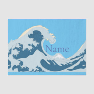 Great Wave Thunder_Cove Seidenpapier
