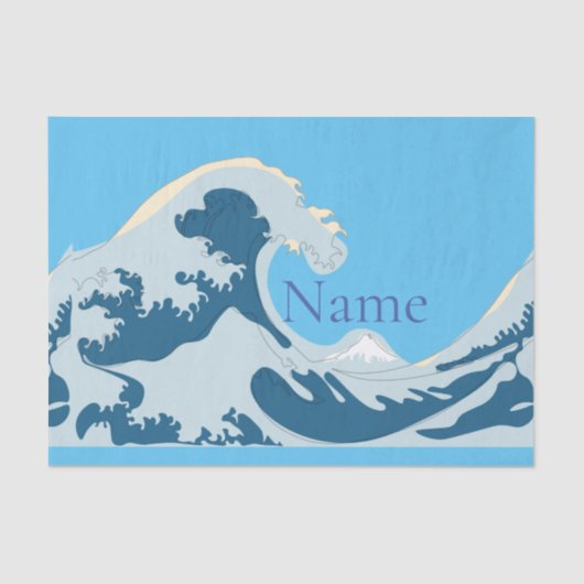 Great Wave Thunder_Cove Seidenpapier (Vorderseite)
