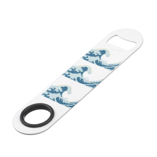 Great Wave Thunder_Cove Speed Flaschenöffner (Rückseite Schrägansicht)