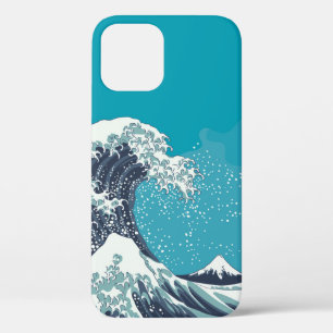 Great Wave und Mount Fuji Vintager japanischer Hol Case-Mate iPhone Hülle