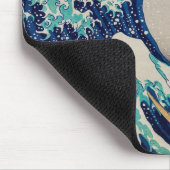 "Great Wave" Vintage japanische Kunst Mousepad (Ecke)