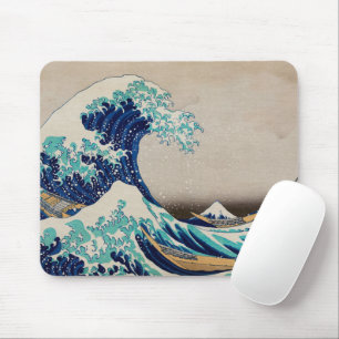 "Great Wave" Vintage japanische Kunst Mousepad