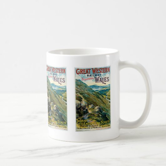 Great Western Bahn~ Wales Kaffeetasse (Rechts)