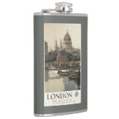 Great Western Bahnst paul Reise-Plakat Flachmann (Rechts)