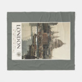 Great Western Bahnst paul Reise-Plakat Fleecedecke (Vorderseite (Horizontal))