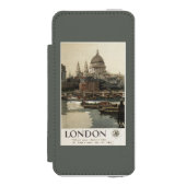 Great Western Bahnst paul Reise-Plakat Incipio iPhone Geldbeutel-Hülle (Folio Vorderseite)