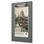 Great Western Bahnst paul Reise-Plakat Klemmbrett (Links)