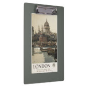 Great Western Bahnst paul Reise-Plakat Klemmbrett (Rechts)