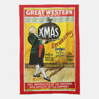 Great Western Bahnweihnachtsexkursionen Küchentuch