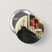 Great Western Eisenbahn - nach Irland Button (Vorne & Hinten)