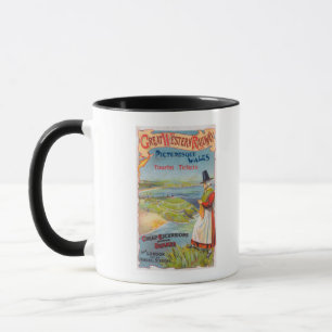 Great Western Railray Promo bereist nach Wales Tasse