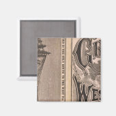 Great Western Railway Magnet (Vorderseite/Rückseite)