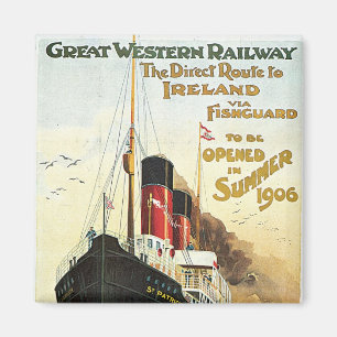 Great Western Railway - Nach Irland Magnet