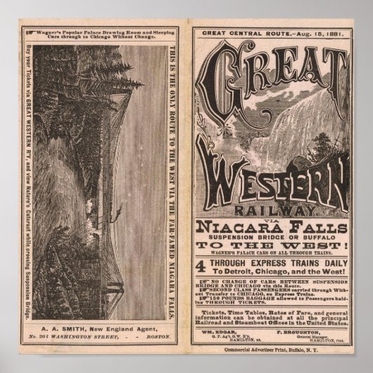 Great Western Railway Poster (Vorne)