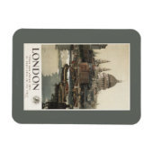 Great Western Railway St. Paul's Travel Poster Magnet (Horizontal)