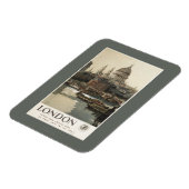 Great Western Railway St. Paul's Travel Poster Magnet (Linke Seite)