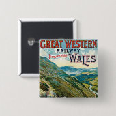 Great Western Railway ~ Wales Button (Vorne & Hinten)