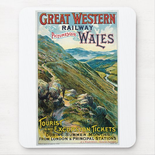 Great Western Railway ~ Wales Mousepad (Vorne)