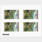 Great Western Railway ~ Wales Rechteckiger Aufkleber (Blatt)