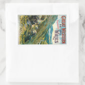 Great Western Railway ~ Wales Rechteckiger Aufkleber (Tasche)