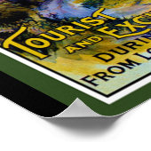 Great Western Railway Wales Travel Poster (Ecke)