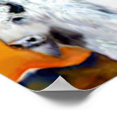 Great White Buffalo Poster (Ecke)