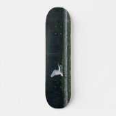 Great White Egret Flying Skateboard (Vorne)