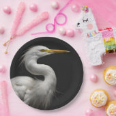 Great White Egret Portrait II Pappteller (Party)