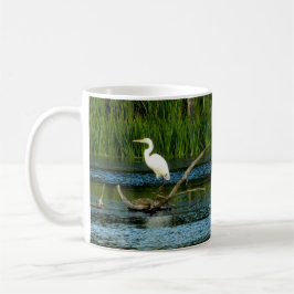 Great White Egret Tasse