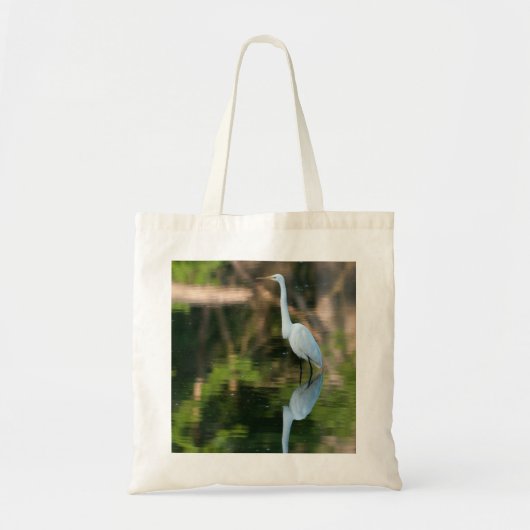Great White Egret Tragetasche (Vorne)