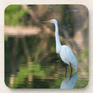 Great White Egret Untersetzer