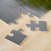 Great White Heron on a Log Animal Fotografy Puzzle (Seite)