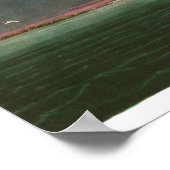 Great White Heron von John James Audubon Poster (Ecke)