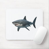 Great White Mousepad (Mit Mouse)