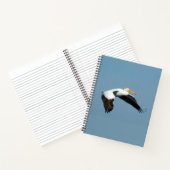 Great White Pelican Notebook Notizblock (Innenseite)
