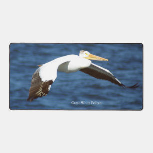 Great White Pelican Schreibtischmatte