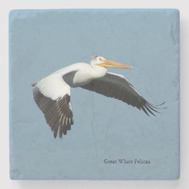Great White Pelican Untersetzer