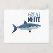 Great White Postkarte (Vorderseite)
