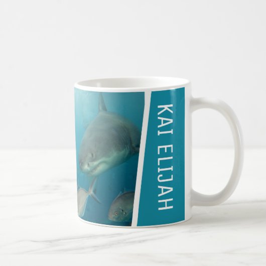 Great White Shark Australia Sea Theme Kaffeetasse (Rechts)
